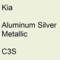 Preview: Kia, Aluminum Silver Metallic, C3S.